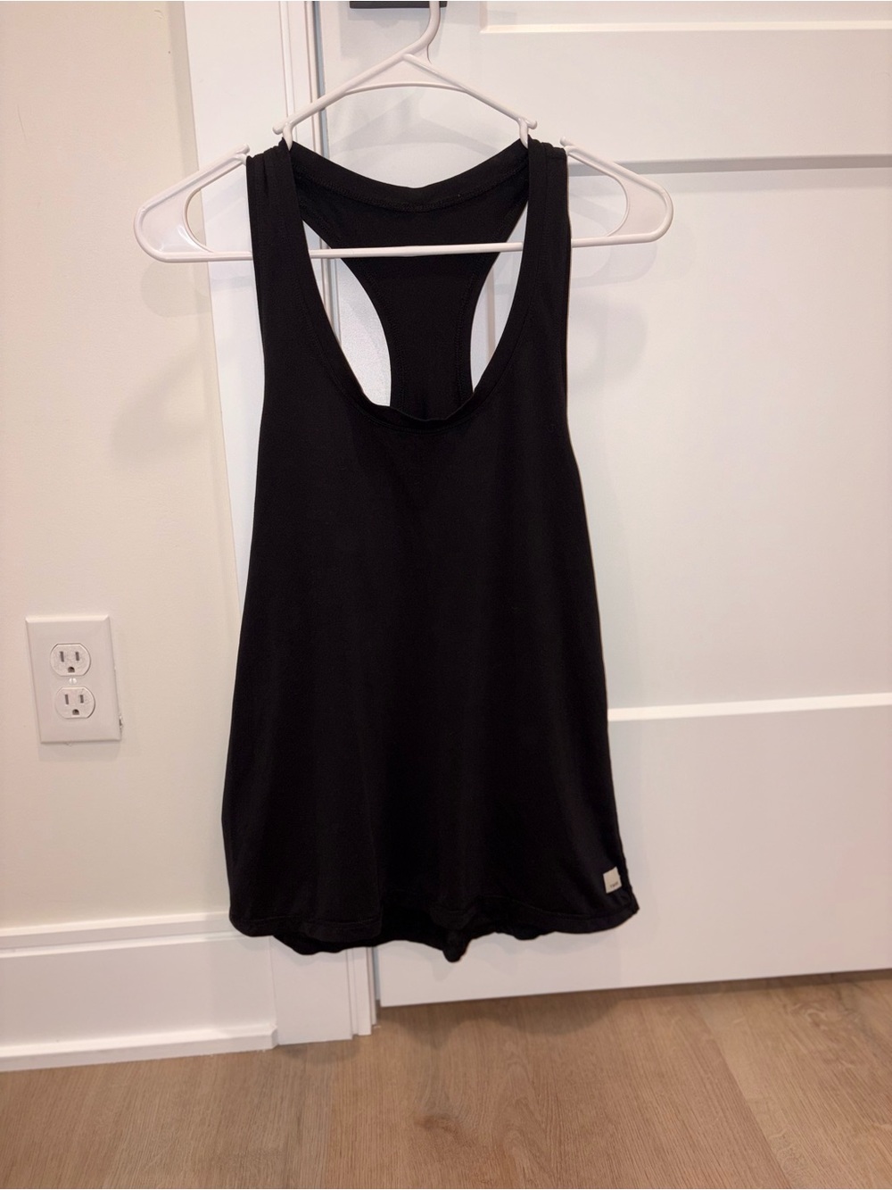Vuori Black Racerback Tank